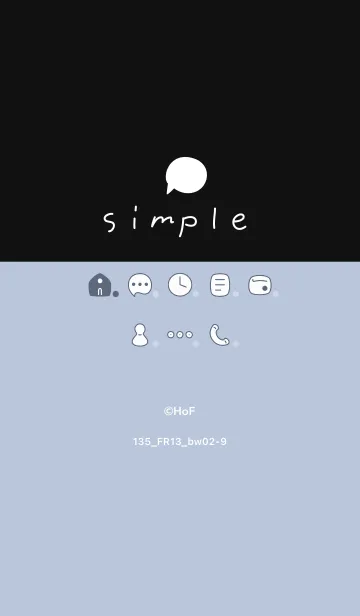 [LINE着せ替え] 135.13_ホワイトアッシュ 黒/白2-9の画像1