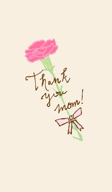 [LINE着せ替え] お母さんありがとう カーネーション8の画像1