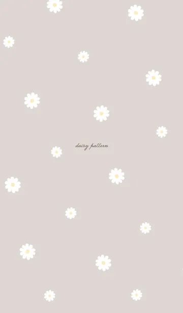 [LINE着せ替え] デイジー柄 #Ver.iの画像1