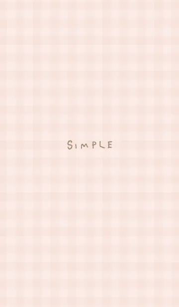 [LINE着せ替え] ギンガムチェック ピンクの画像1