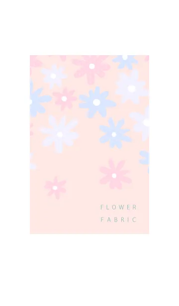 [LINE着せ替え] Flower Fabric 4の画像1