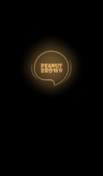 [LINE着せ替え] Peanut Brown  Neon Theme Vr.7 (JP)の画像1