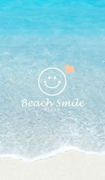 [LINE着せ替え] Love Beach Smile - MEKYM - 46の画像1