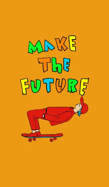 [LINE着せ替え] STREET SKATER 09 / MAKE THE FUTURE SK8の画像1