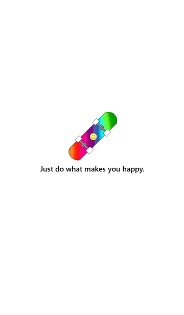 [LINE着せ替え] Just do what makes you happy.の画像1