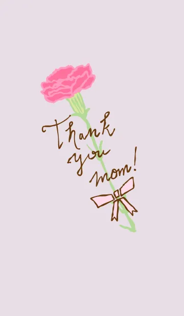 [LINE着せ替え] お母さんありがとう カーネーション5の画像1