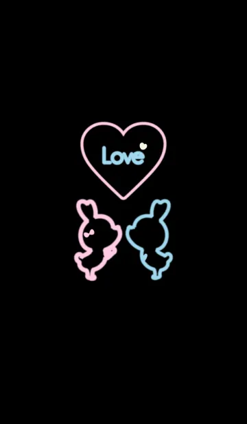 [LINE着せ替え] NEON LOVE THEME 22の画像1