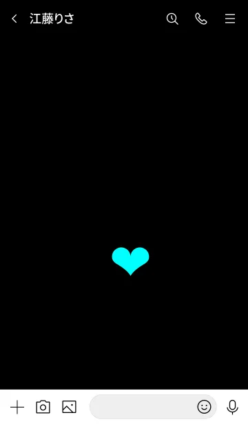 [LINE着せ替え] ザ シンプル ミニ ハート 9の画像3