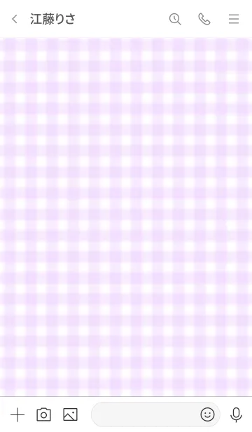 [LINE着せ替え] Gingham Check Theme ♡ -2021- 55の画像3