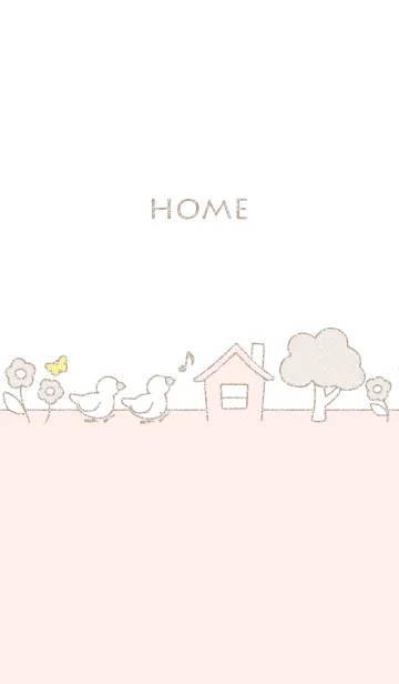 [LINE着せ替え] HOME/ブラウン15.v2の画像1