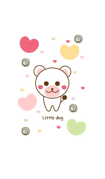 [LINE着せ替え] Little dog 2 :)の画像1
