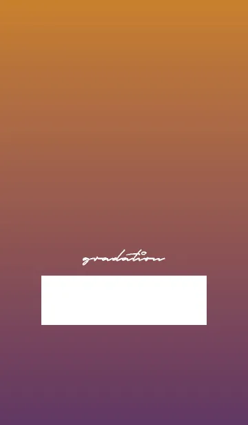 [LINE着せ替え] オレンジと紫: Gradationの画像1