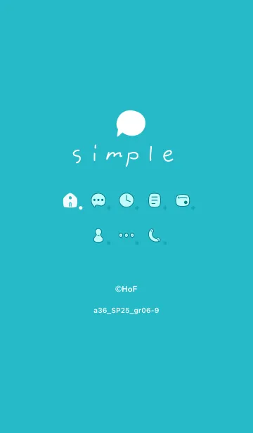 [LINE着せ替え] a36_25_グリーン6-9の画像1