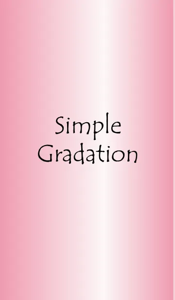 [LINE着せ替え] Simple Gradation -GlossyPink 8-の画像1