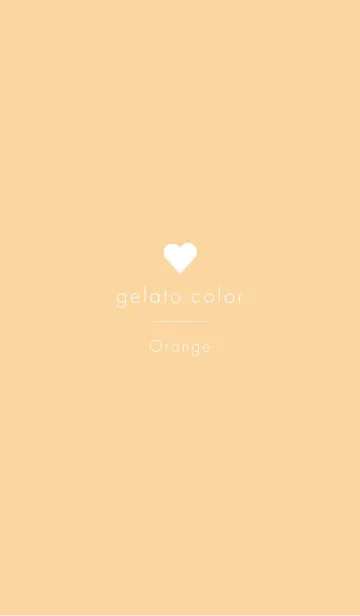 [LINE着せ替え] gelato mint <じぇらーとおれんじ>の画像1