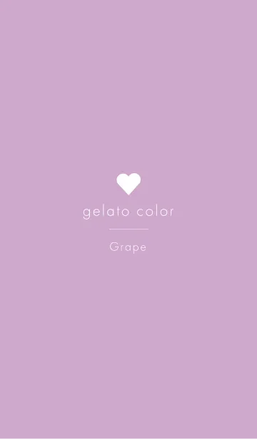 [LINE着せ替え] gelato grape <じぇらーとぐれーぷ>の画像1