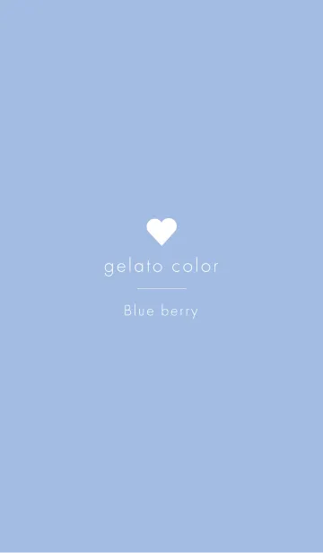 [LINE着せ替え] gelato blueberry <じぇらーとべりー>の画像1