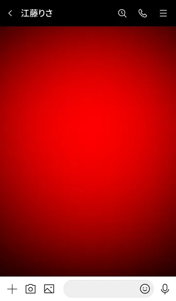 [LINE着せ替え] Red In Black Vr.7 (JP)の画像3