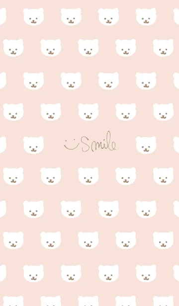 [LINE着せ替え] くまちゃん たくさん ピンク3の画像1