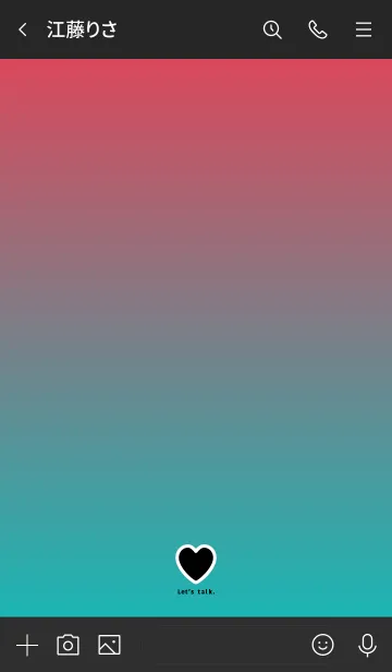 [LINE着せ替え] カラフルグラデーション / ダスティカラー3の画像3