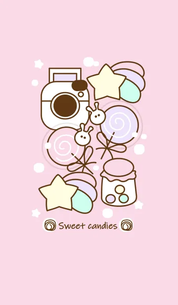 [LINE着せ替え] Lovely sweet candyの画像1