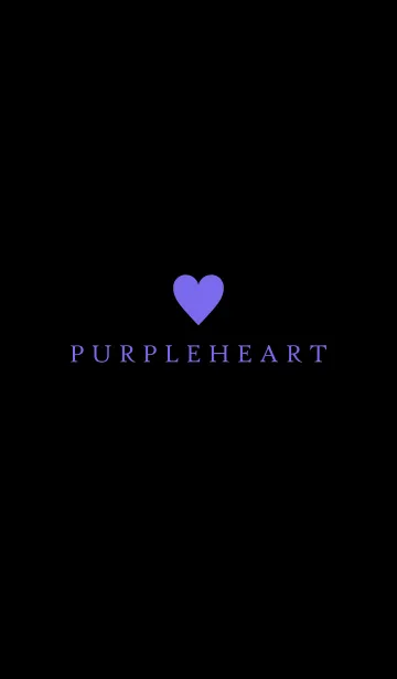 [LINE着せ替え] PURPLE HEART - 3 -の画像1