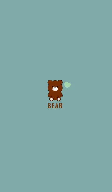 [LINE着せ替え] HEART & BEAR 7の画像1
