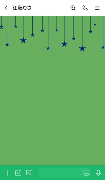 [LINE着せ替え] スター カーテン 37の画像3