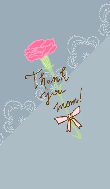 [LINE着せ替え] お母さんありがとう カーネーション30の画像1