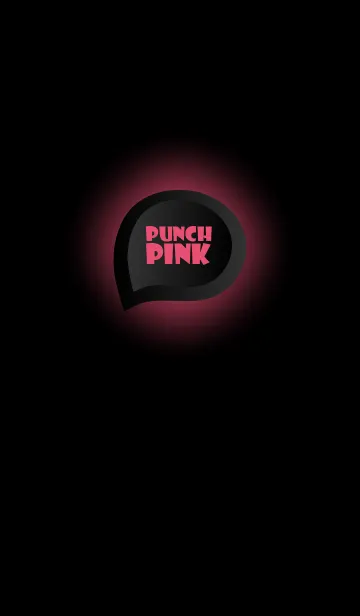 [LINE着せ替え] Punch Pink  In Black Ver.5 (JP)の画像1