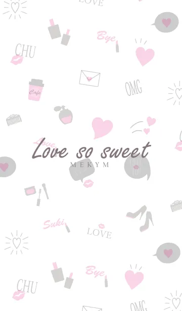 [LINE着せ替え] - Love so sweet - MEKYM 10の画像1