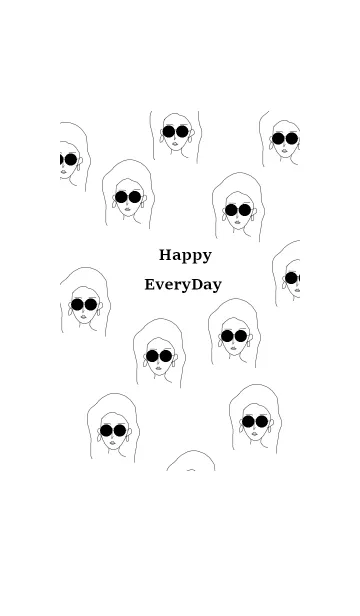 [LINE着せ替え] Happy Everyday！！の画像1