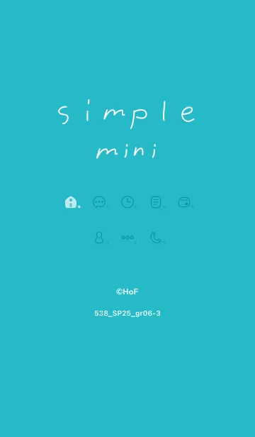 [LINE着せ替え] 538.25_グリーン6-3の画像1