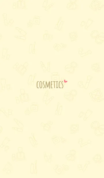 [LINE着せ替え] Cosmetics*Yellow*の画像1