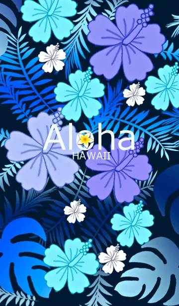 [LINE着せ替え] ハワイ＊ALOHA+185-1の画像1