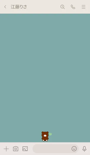 [LINE着せ替え] HEART & BEAR 11の画像3