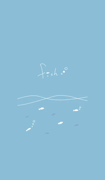 [LINE着せ替え] おさかなすいすい着せかえの画像1