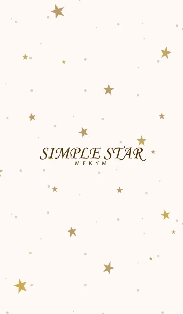 SIMPLE STAR - NATURAL YELLOW - 28の着せ替えメイン画像