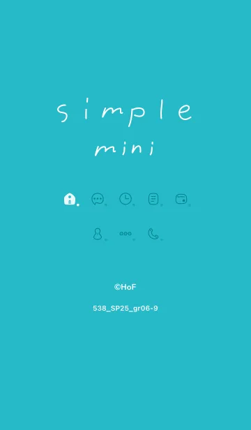 [LINE着せ替え] 538.25_グリーン6-9の画像1