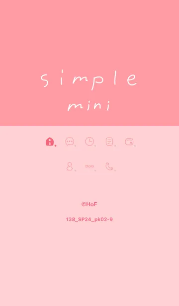 [LINE着せ替え] 138.24_ピンク2-9の画像1