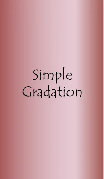 [LINE着せ替え] Simple Gradation -GlossyPink 9-の画像1