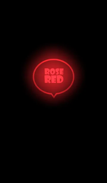 [LINE着せ替え] Rose Red  Neon Theme Vr.1 (JP)の画像1