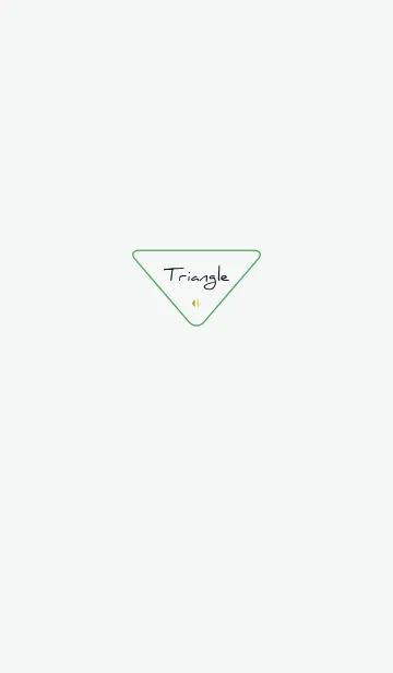 [LINE着せ替え] 緑 : Triangleの画像1