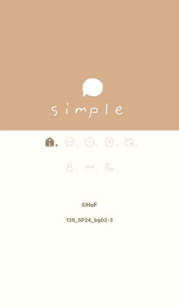 [LINE着せ替え] 139.24_ベージュ2-3の画像1