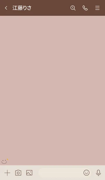 [LINE着せ替え] 可愛いニコちゃんキラキラ＊くすみピンクの画像3