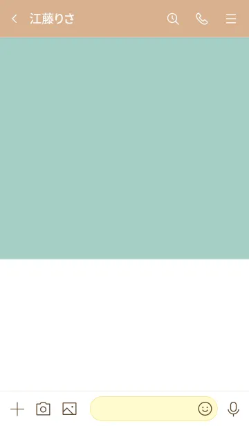 [LINE着せ替え] シンプル&パステルカラーの画像3