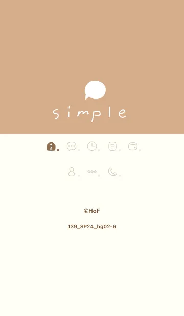 [LINE着せ替え] 139.24_ベージュ2-6の画像1