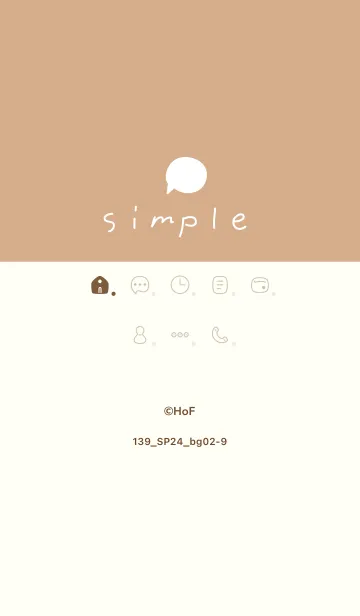 [LINE着せ替え] 139.24_ベージュ2-9の画像1