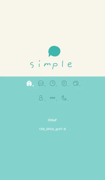 [LINE着せ替え] 139.24_グリーン7-9の画像1