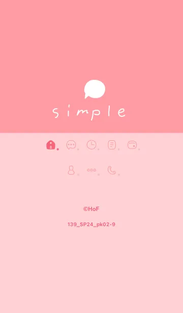 [LINE着せ替え] 139.24_ピンク2-9の画像1